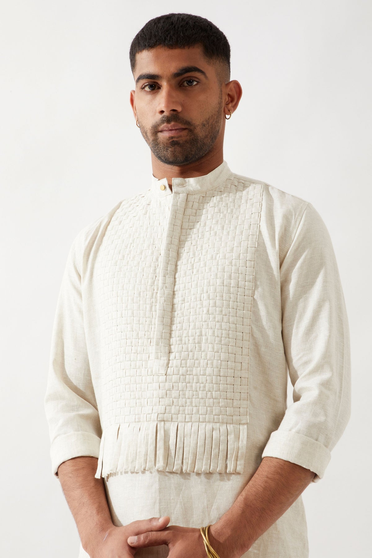 Benjamin Ivory Kurta Set