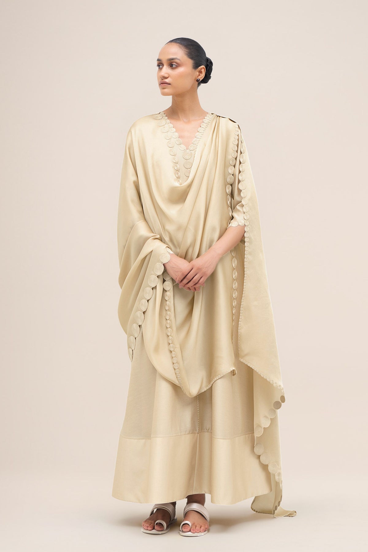 Naghma Bone Kurta Set