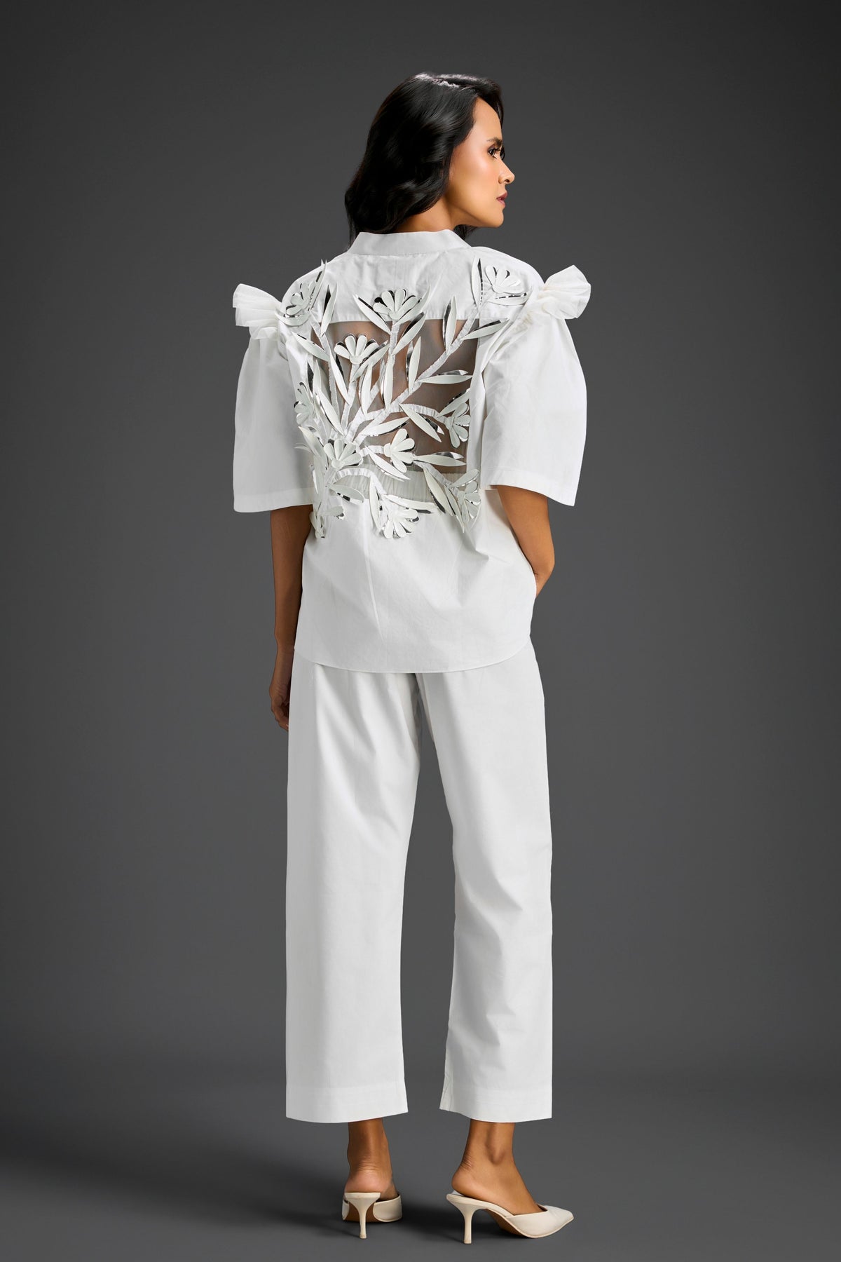 Structured White Co-ord Set
