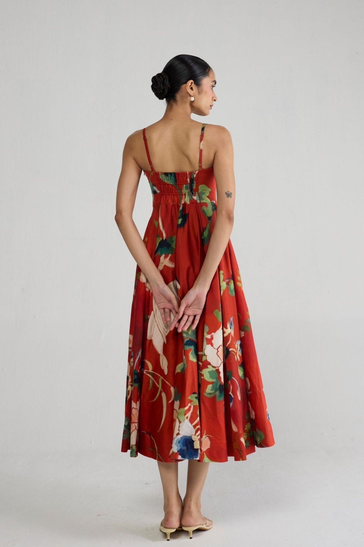 Bara Flared Bralette Dress