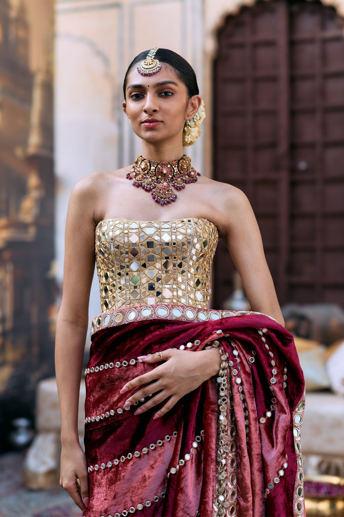 Tulika Saree Set