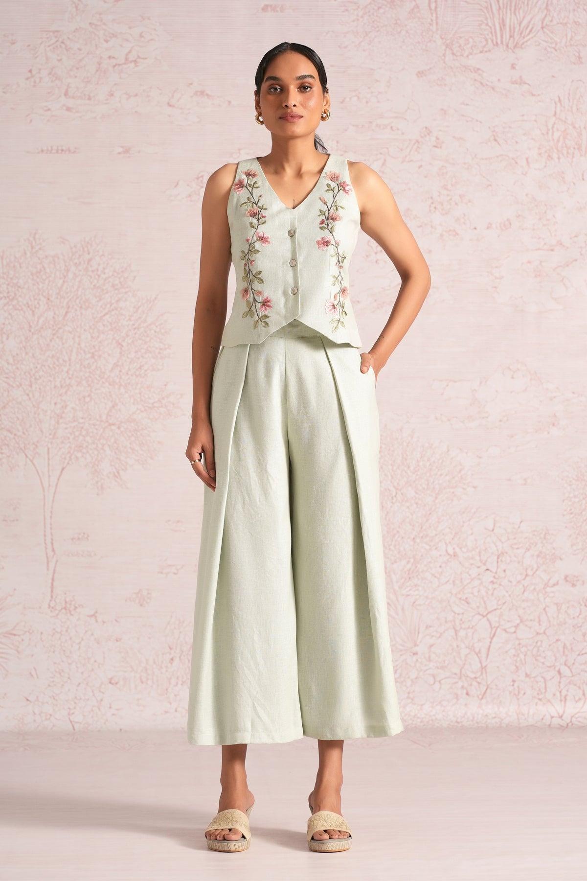 Blush Bonny Waist Coat
