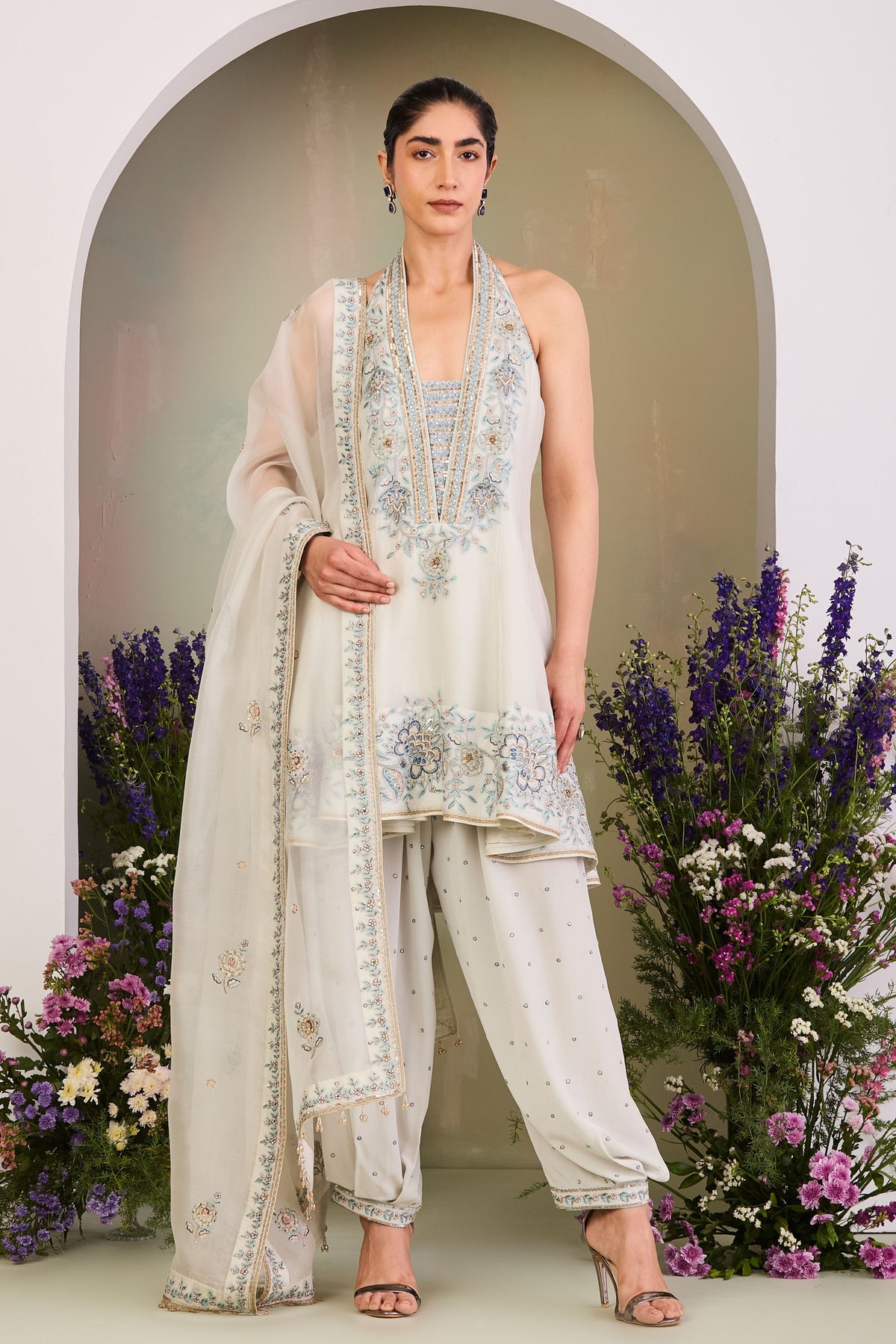 Ivy Short Anarkali Set