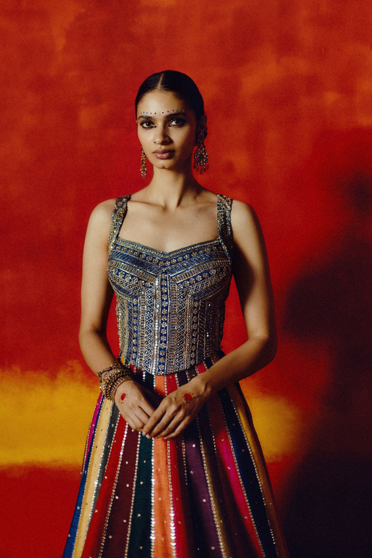 Thiruvizha Lehenga Set
