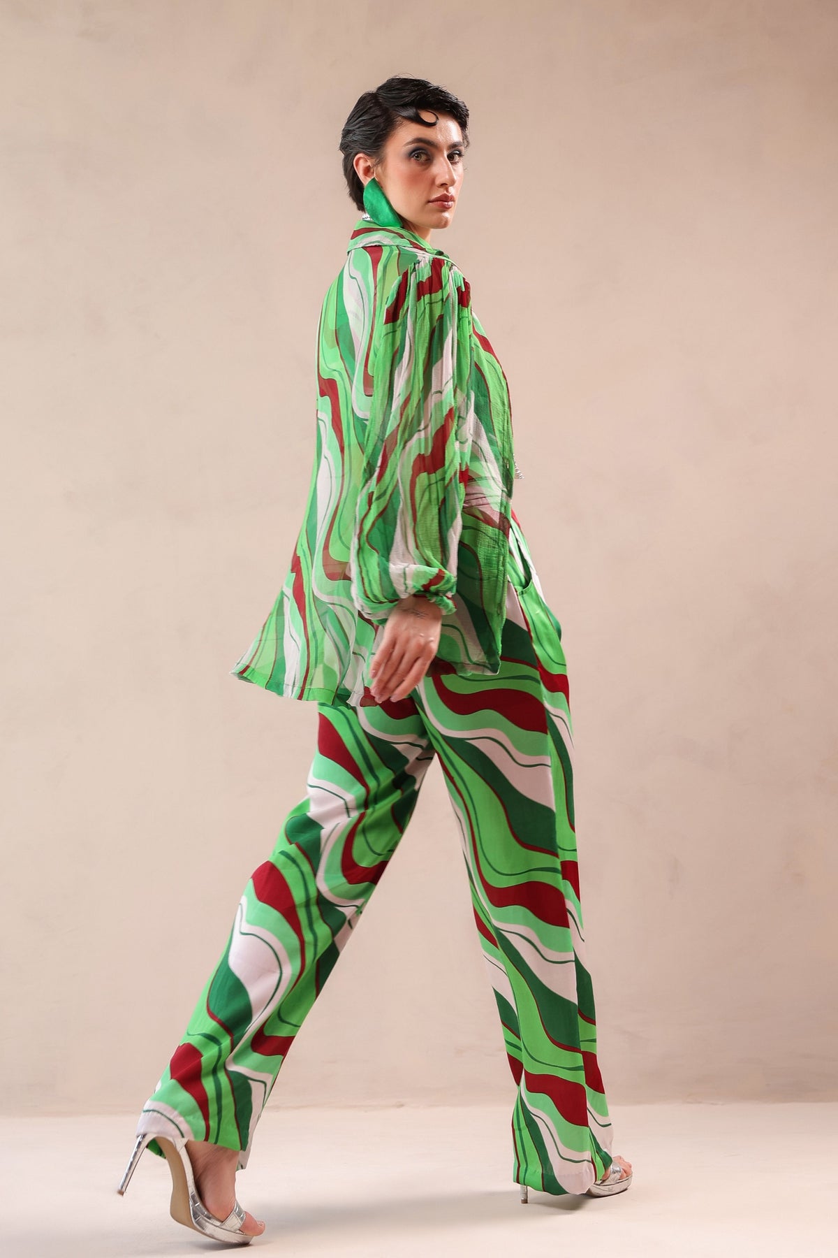 All Green Co-ord Set