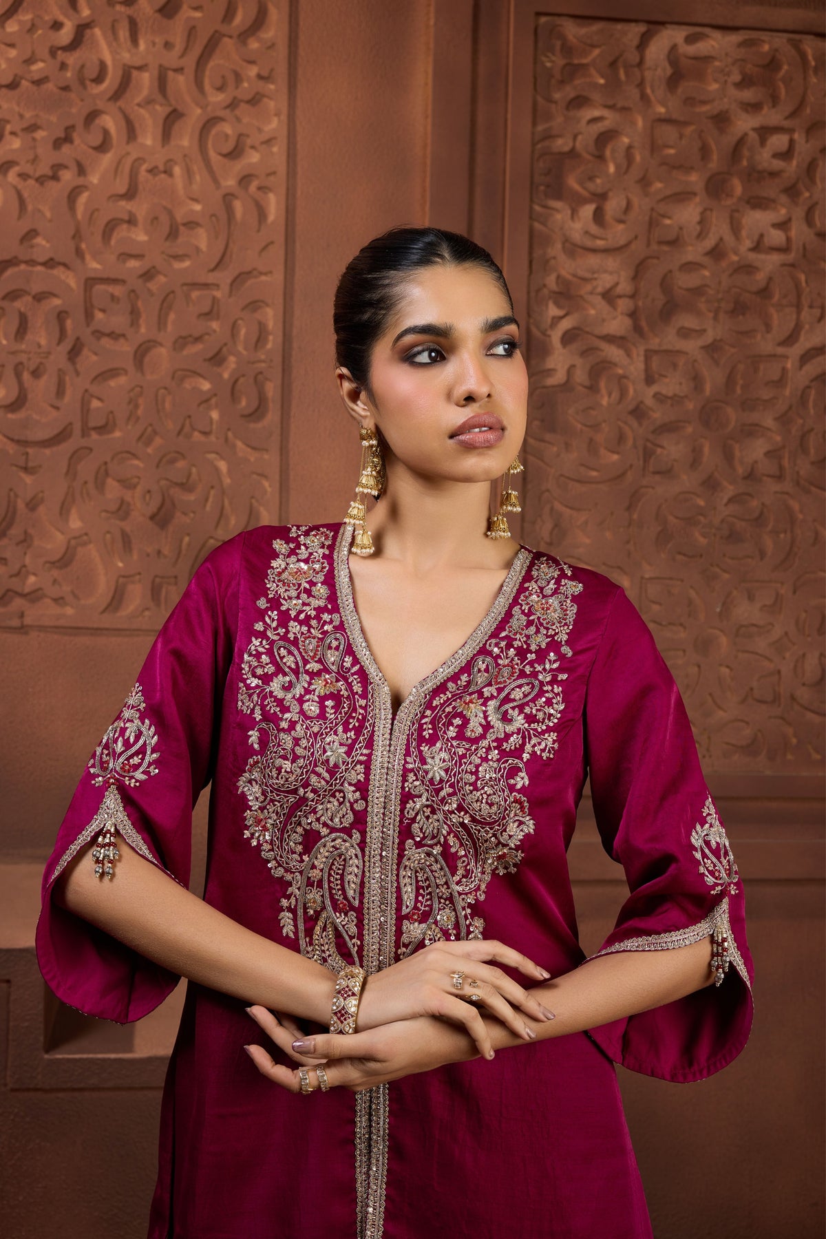 Rani Phulwari Tunic Set