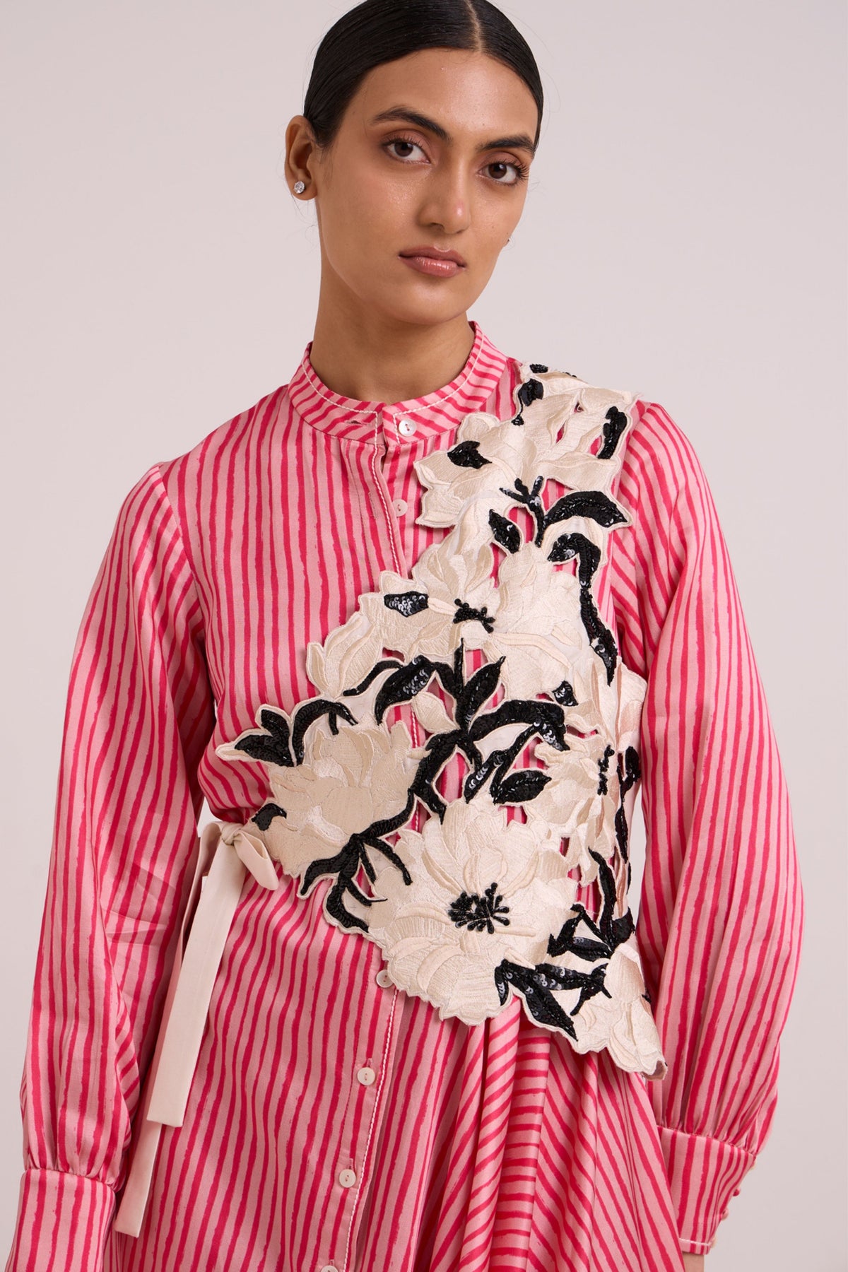 Comet Crossbody Shirt Dress
