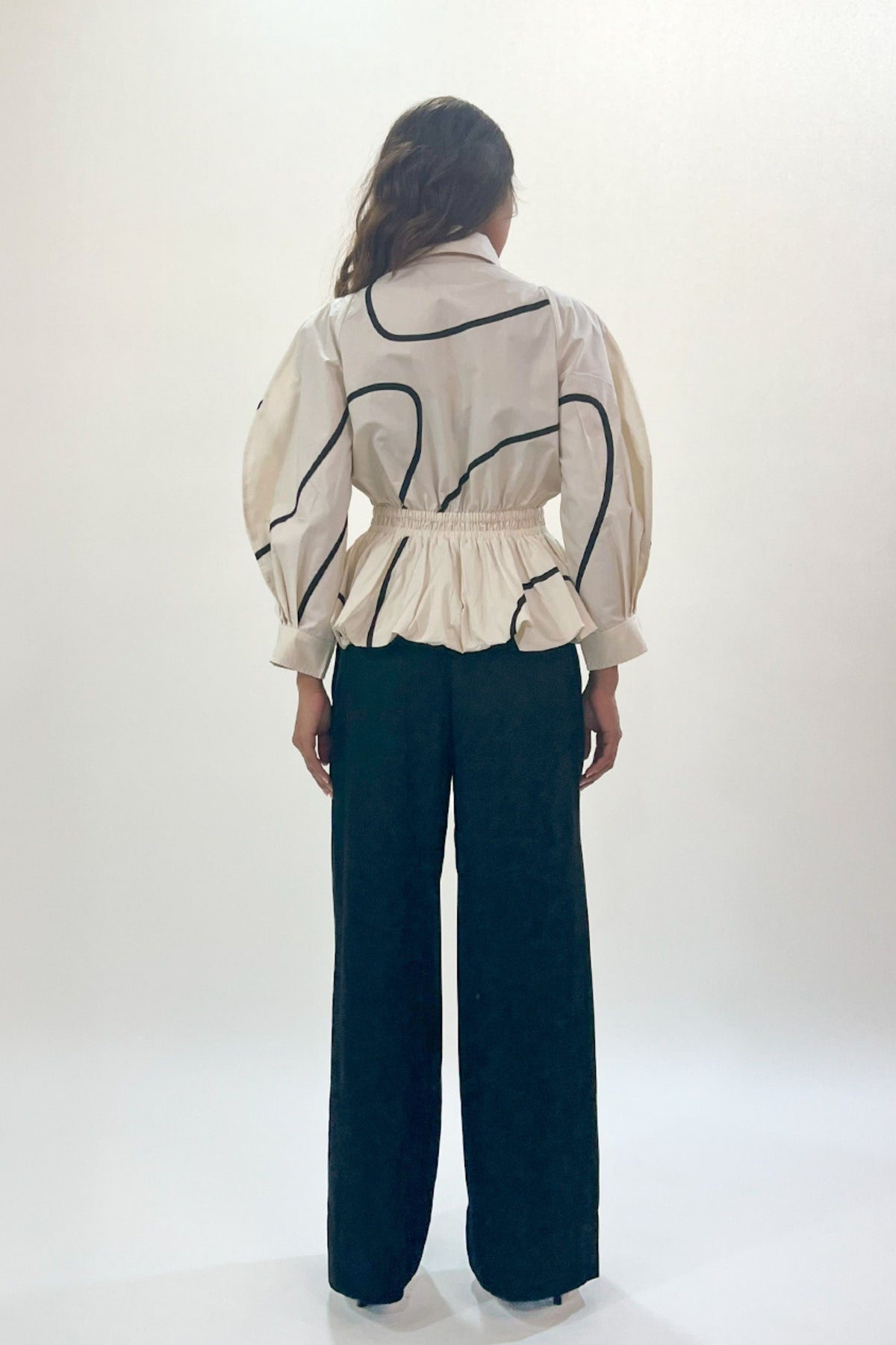Bubble Hem Stem Top