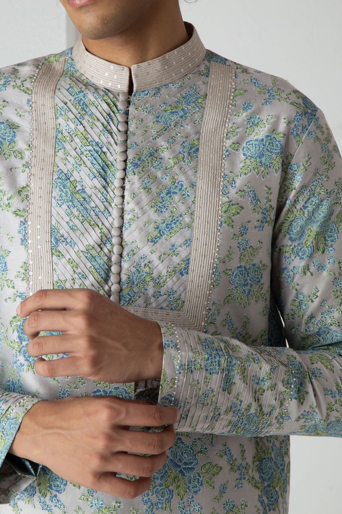 Grey Elion Kurta Set