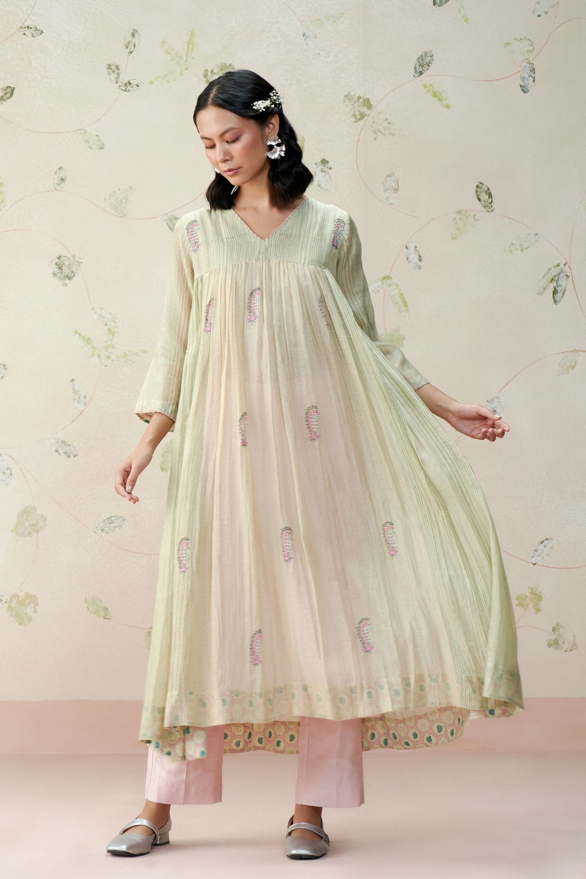 Pine Sea Green Kurta Set
