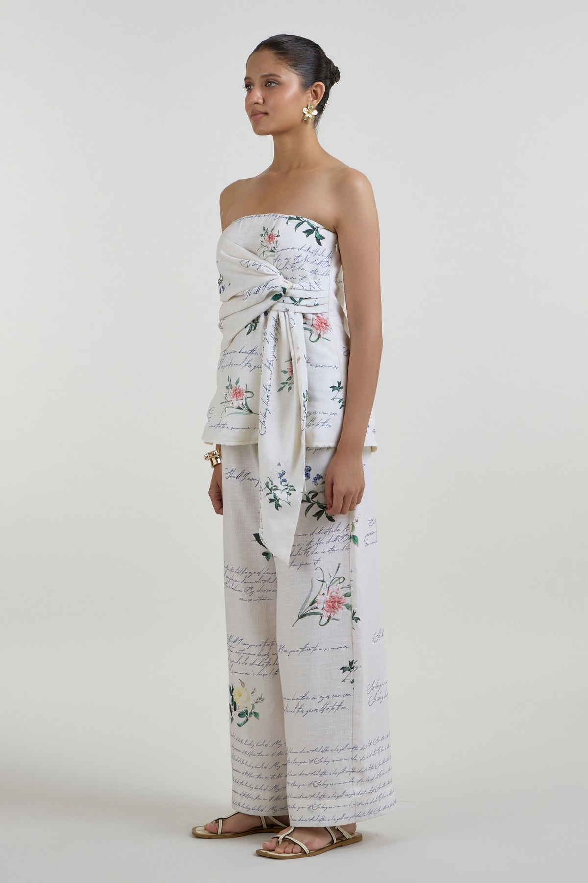 Poetry Strapless Co-Ord Set