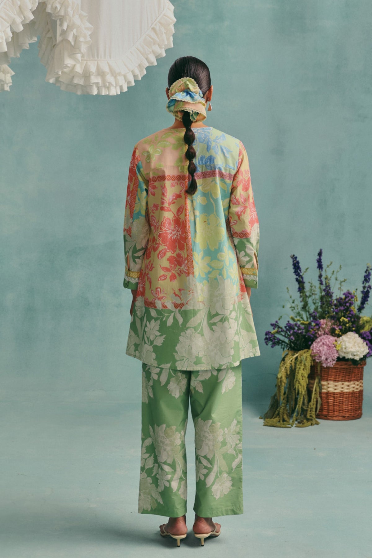 Patchwork Tunic Set