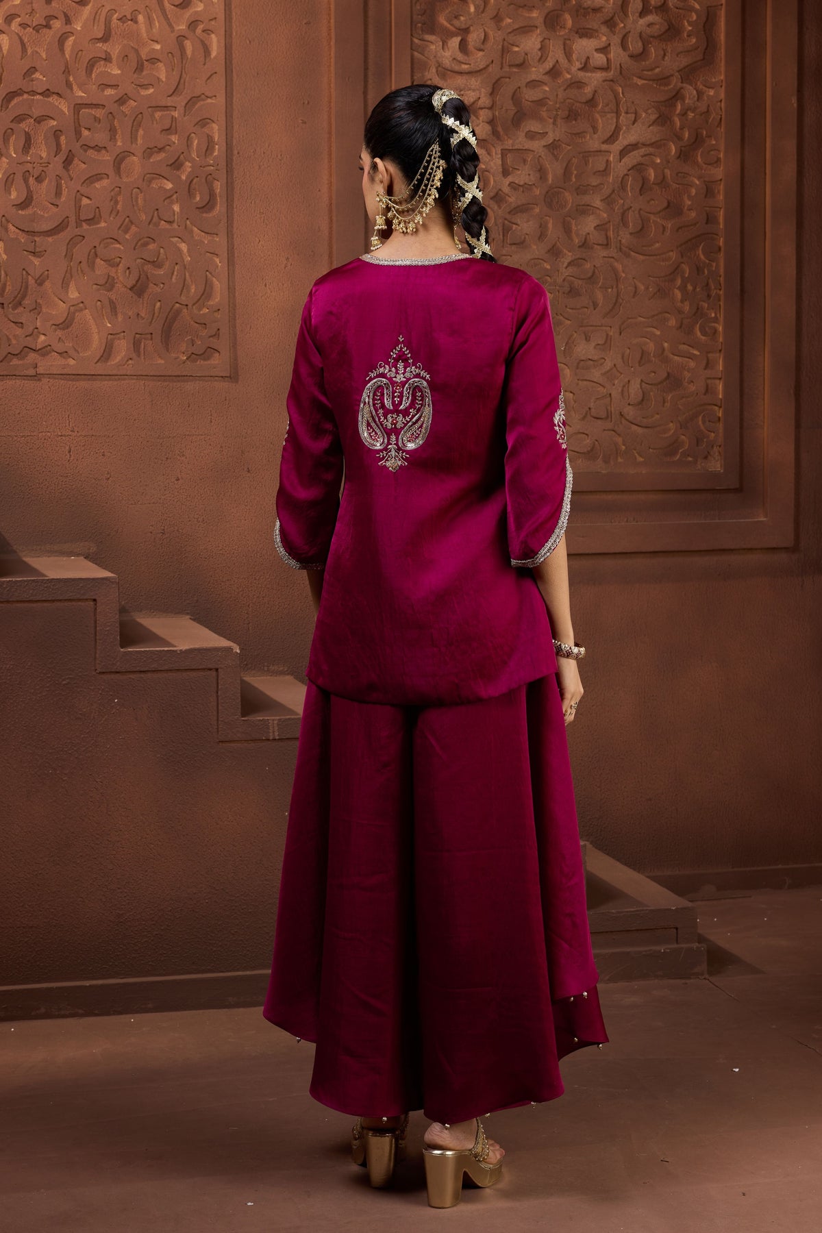 Rani Phulwari Tunic Set