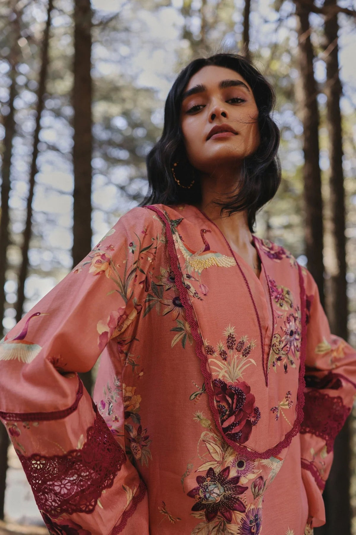 Rose Garden Kurta Set