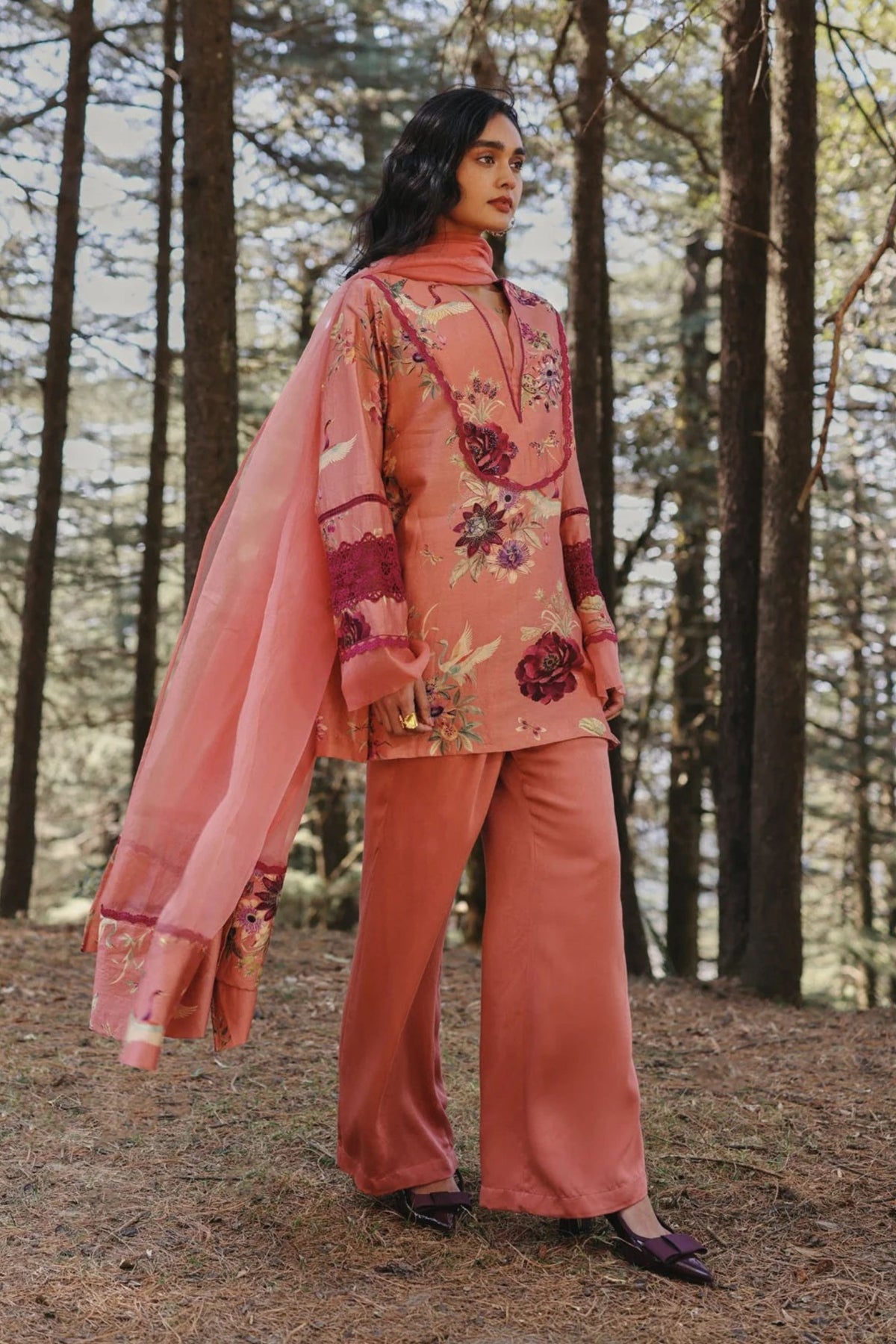 Rose Garden Kurta Set