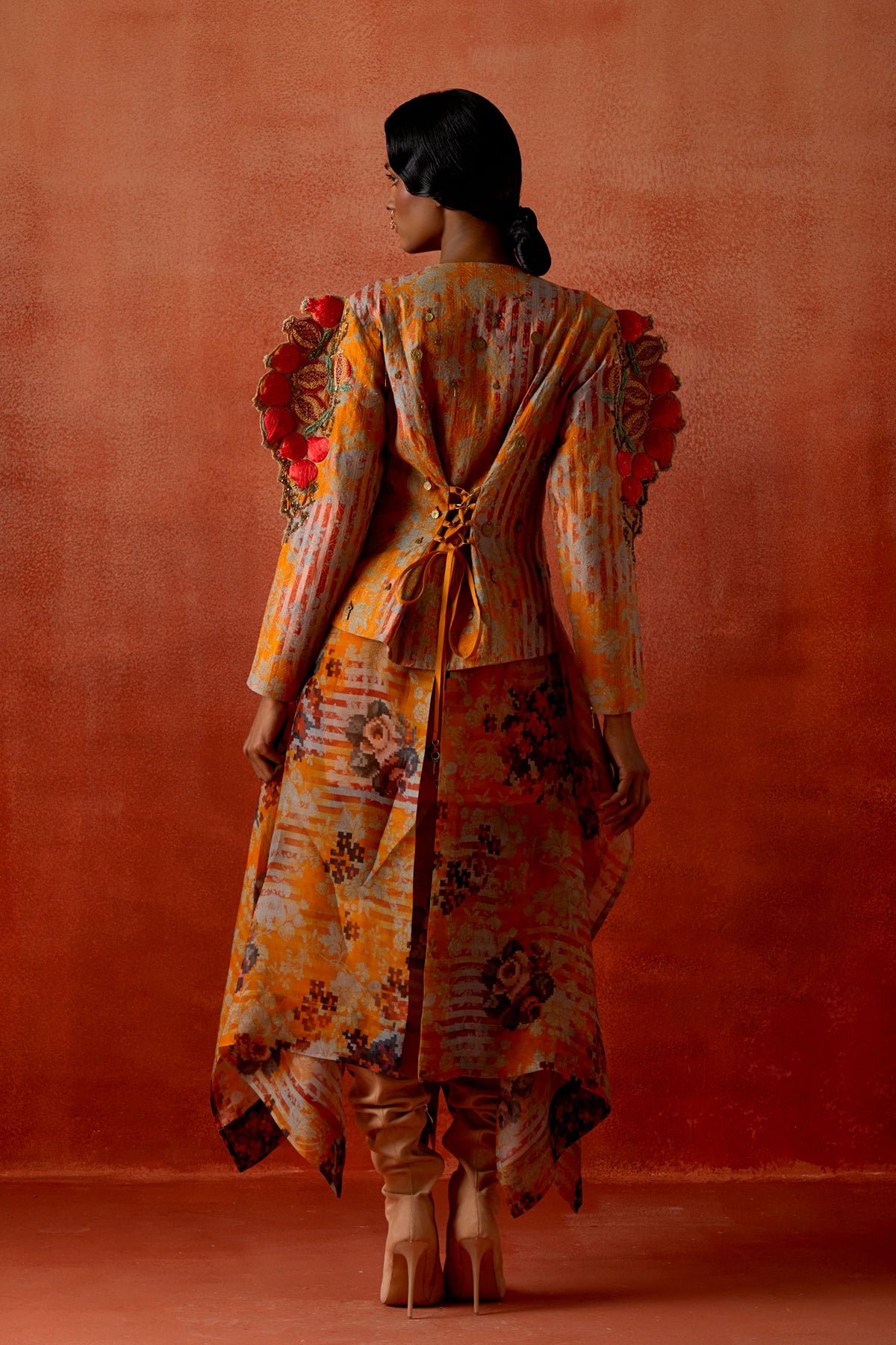 Embroidered Quilted Jacket