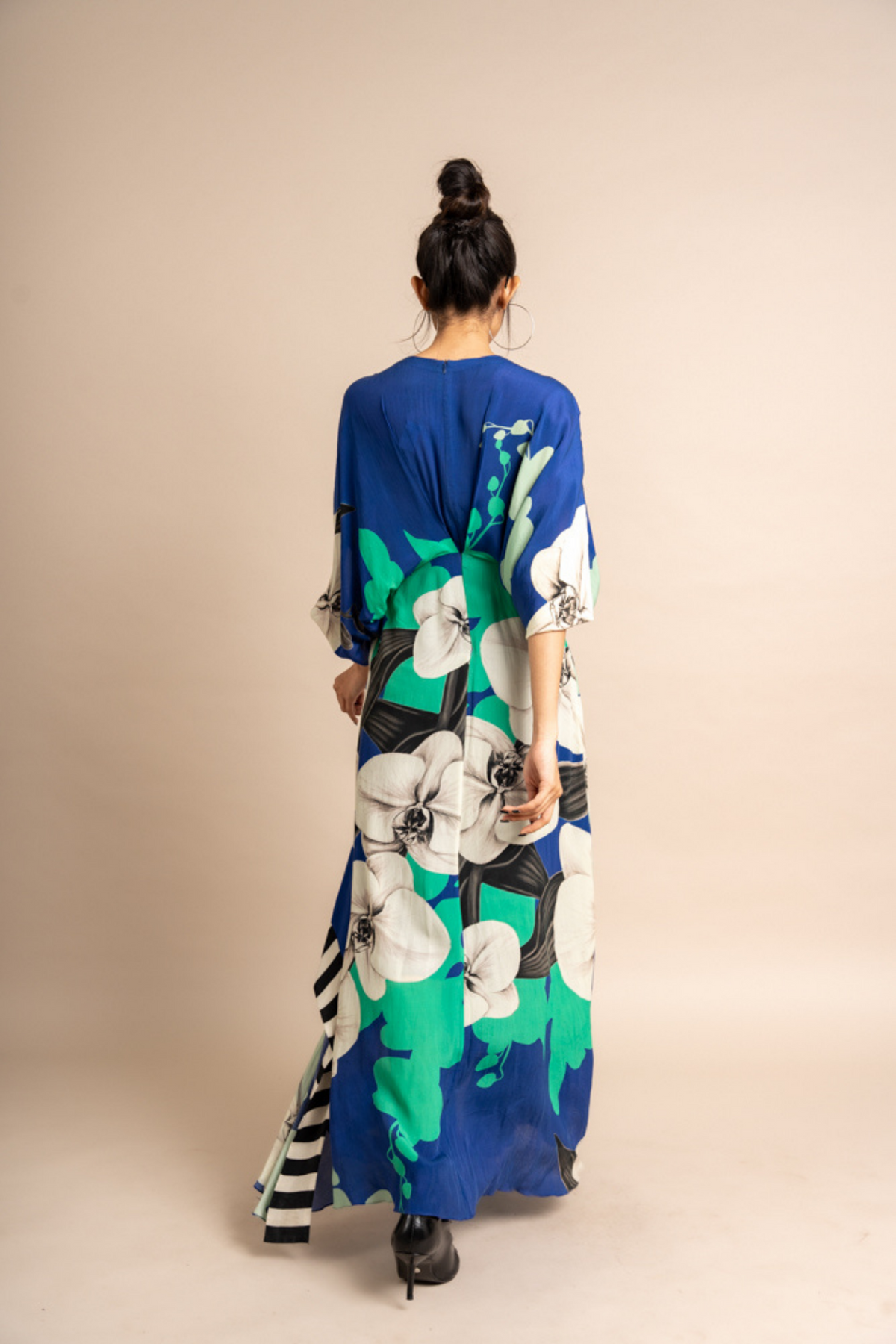 Cobalt Print Hanki Dress