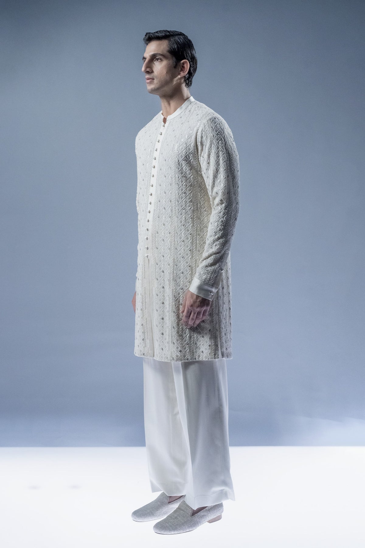 Opulent Chikankari Kurta Set