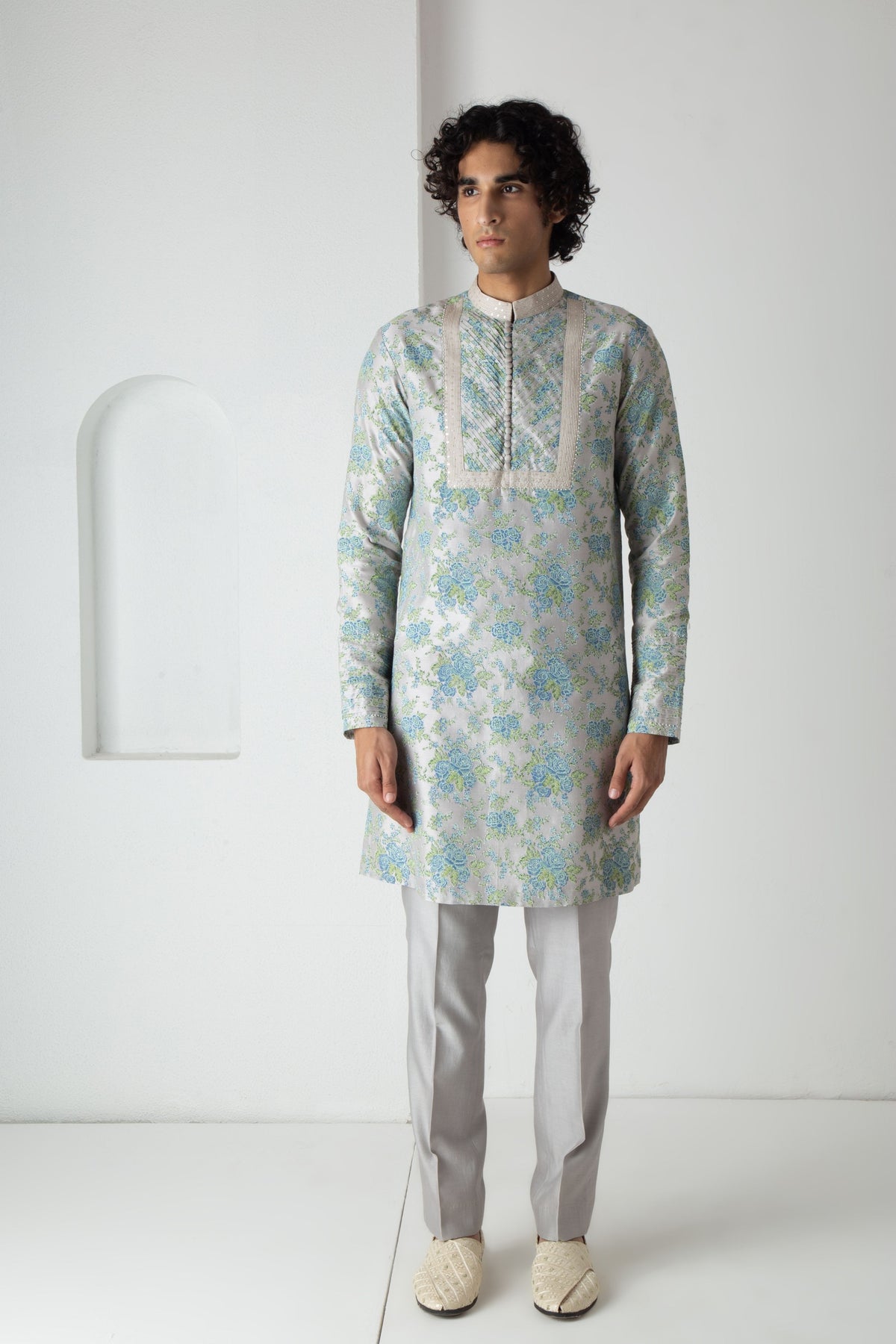 Grey Elion Kurta Set