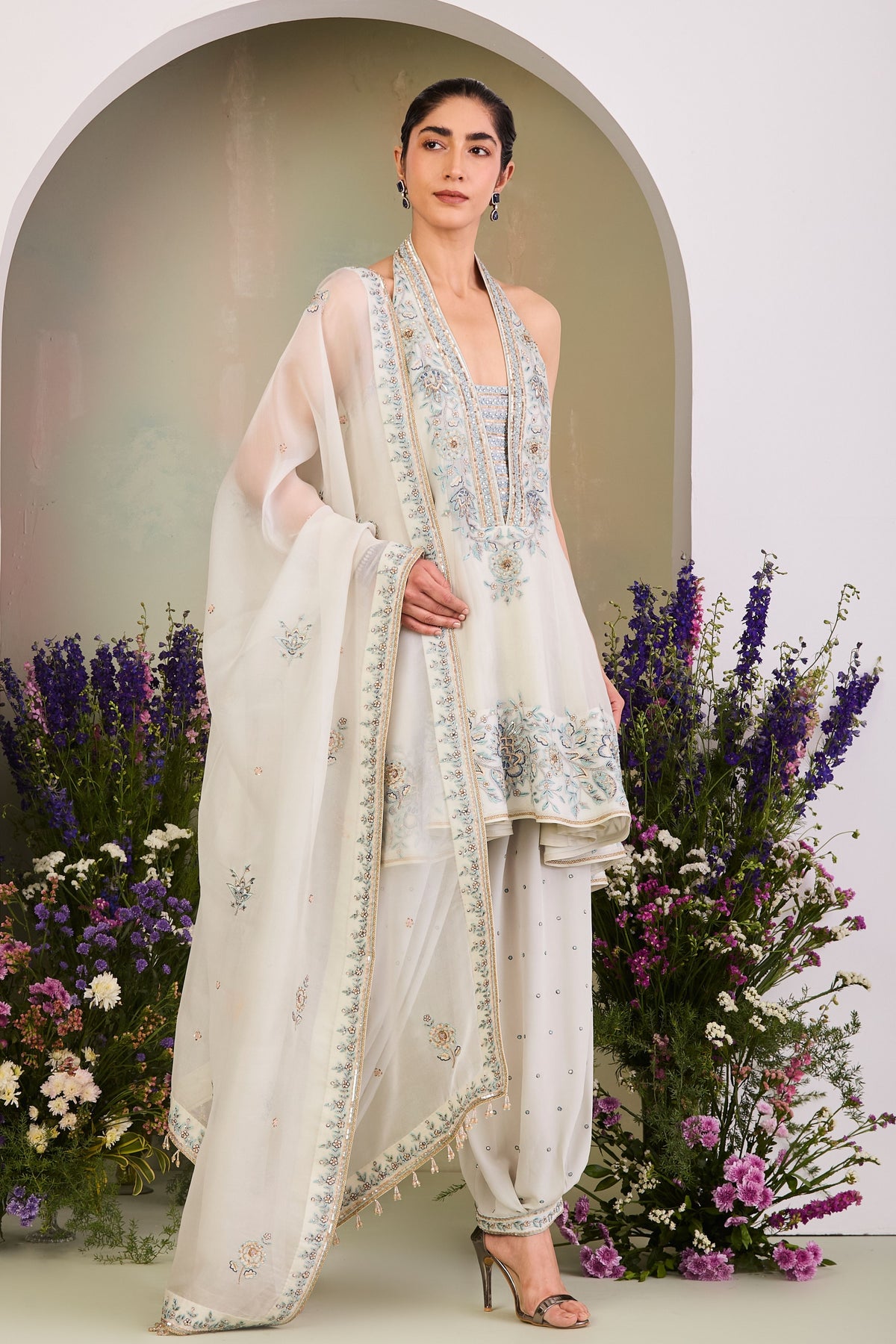 Ivy Short Anarkali Set