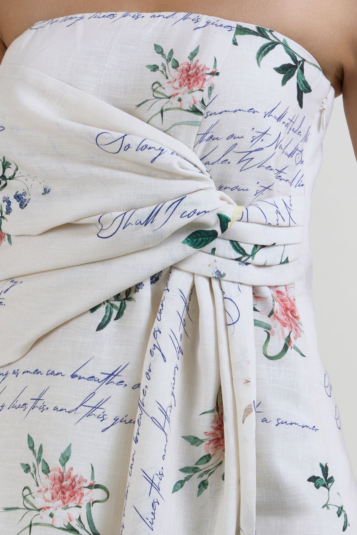 Poetry Strapless Co-Ord Set