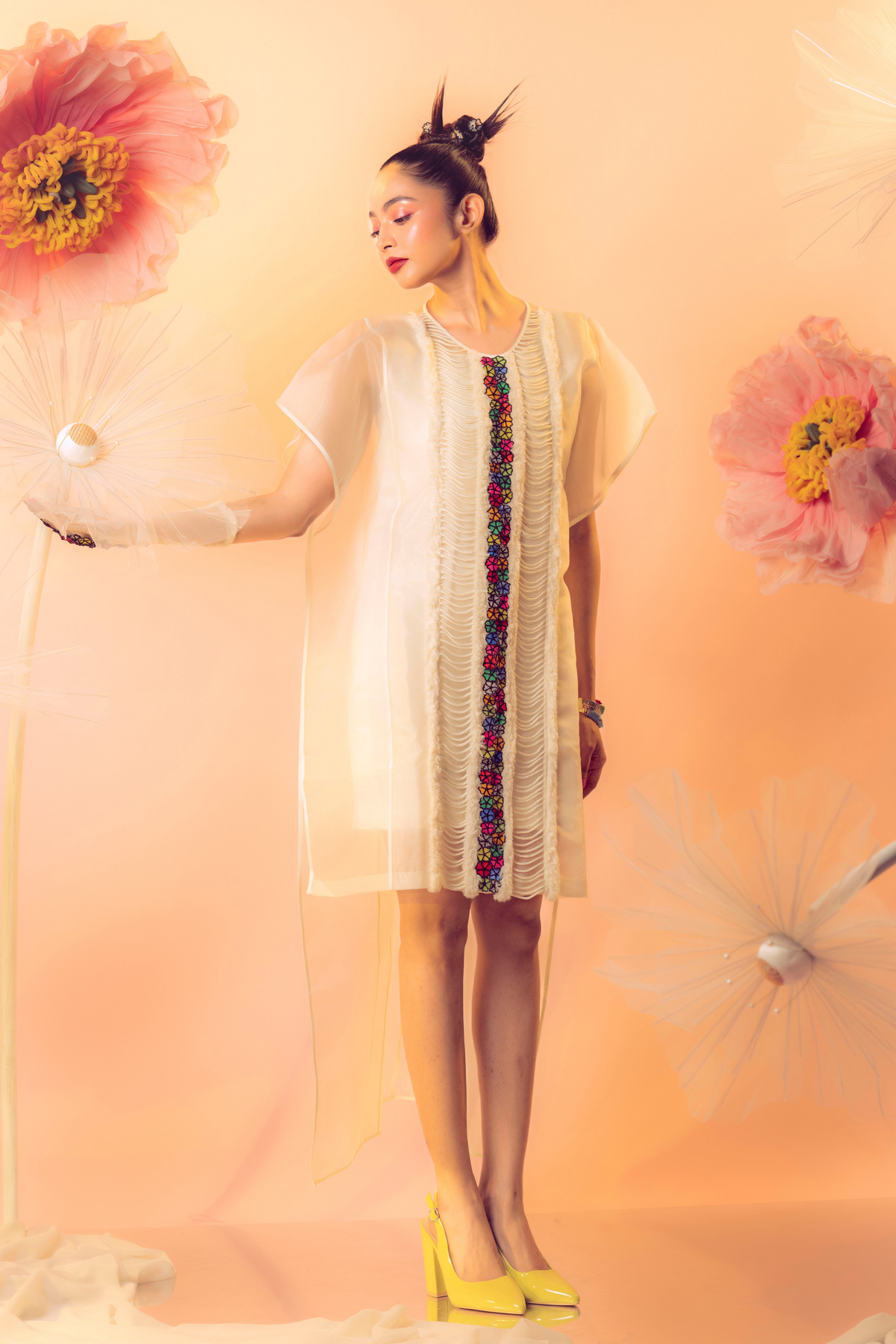 Ivory Blossom Dress