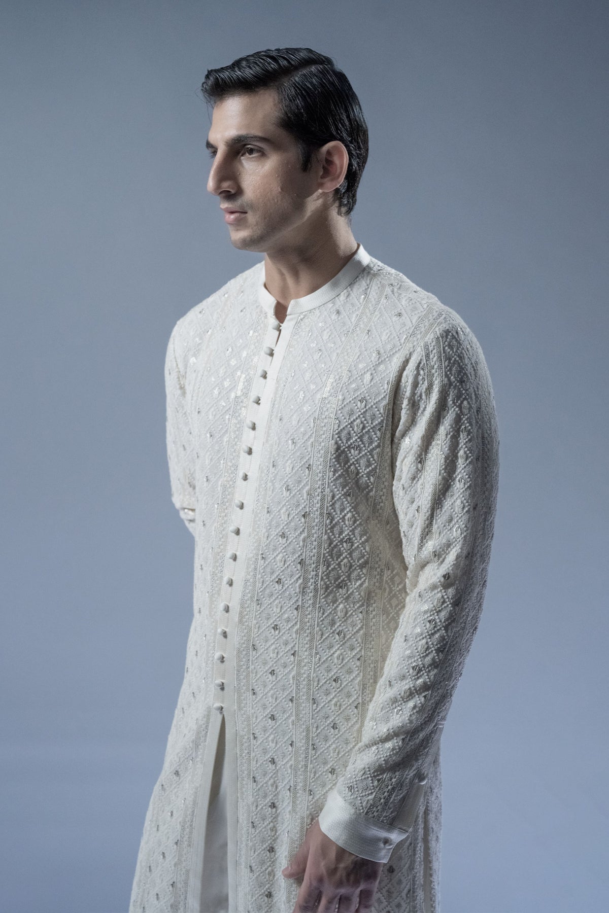 Opulent Chikankari Kurta Set