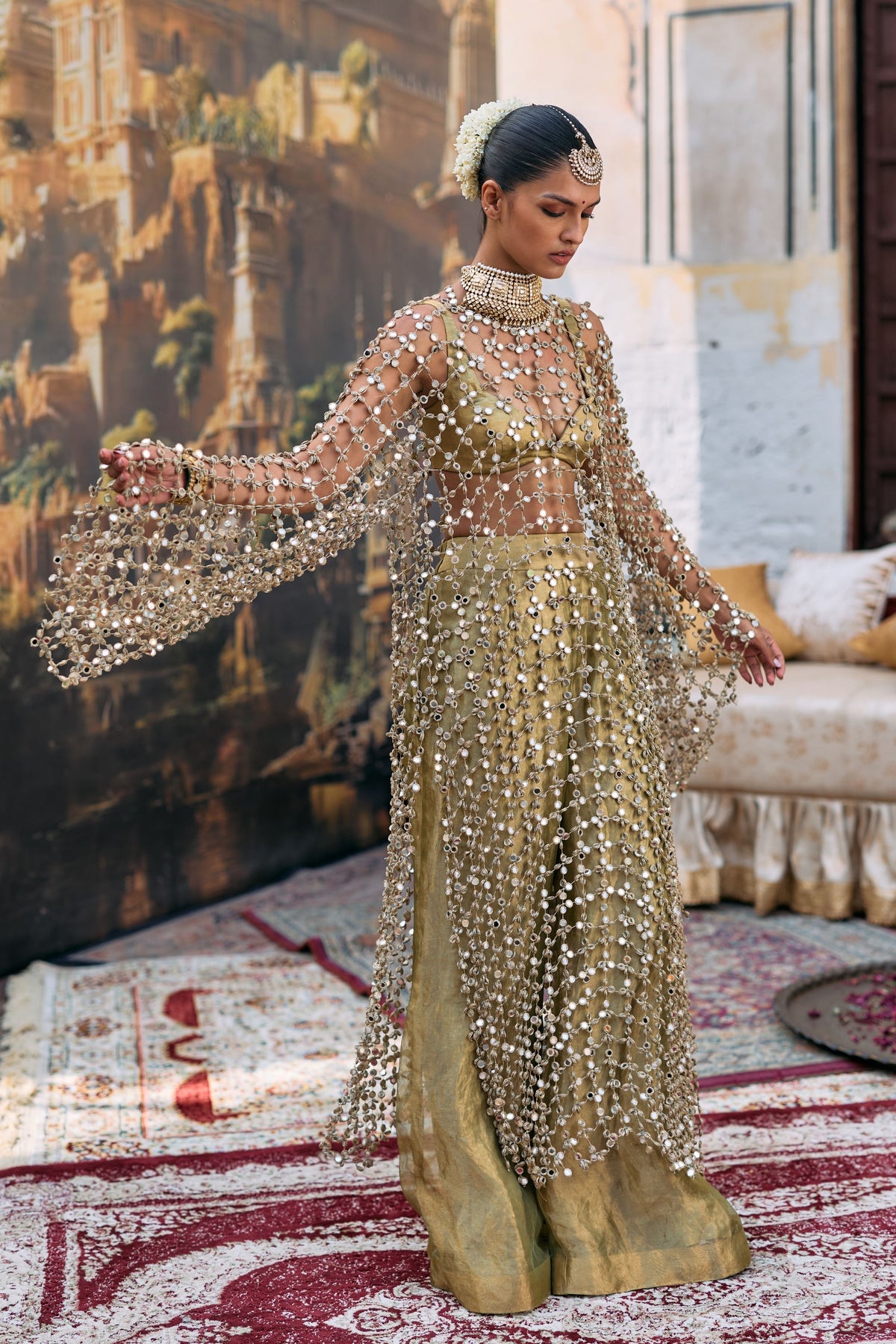 Chhavi Jaal Kurta Set
