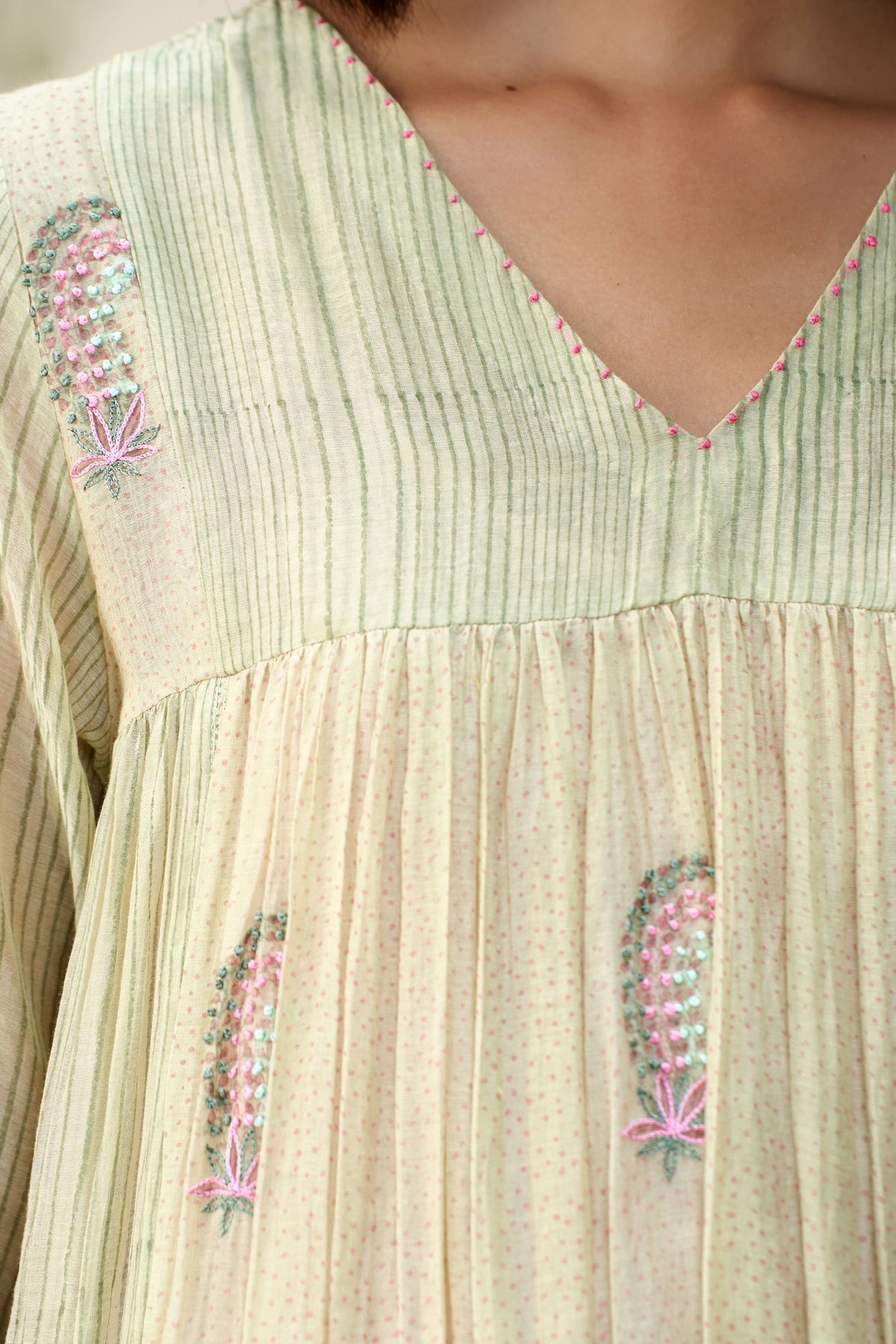 Pine Sea Green Kurta Set