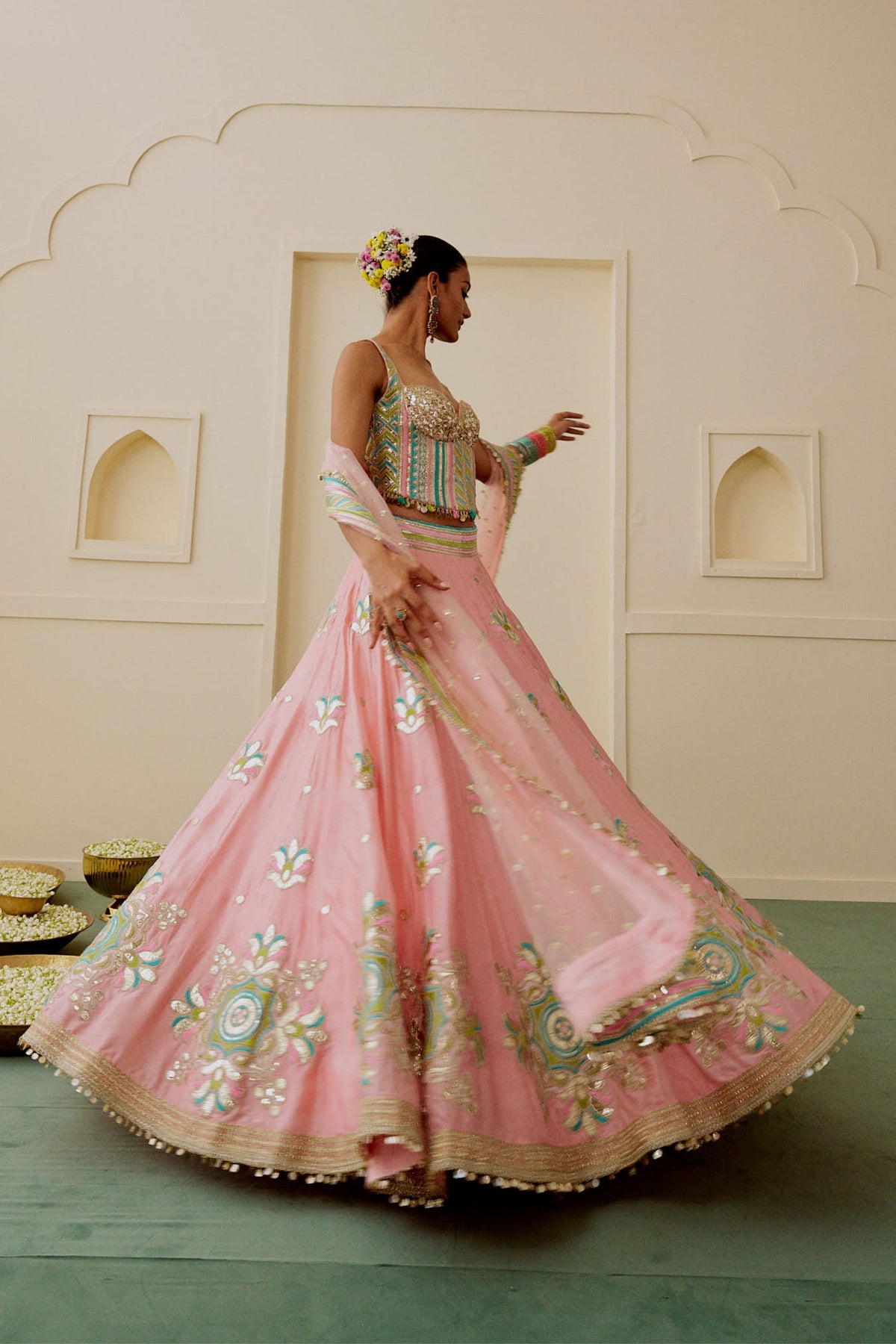 Asmira Lehenga Set
