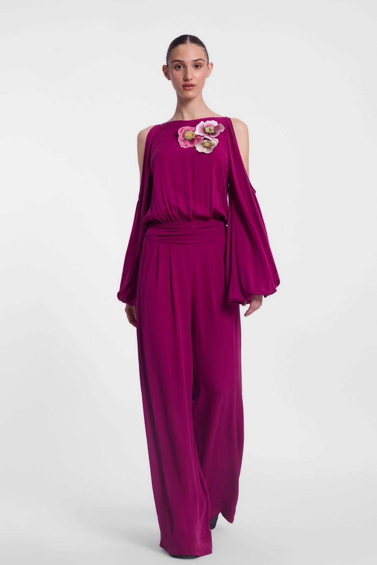 Cold Shoulder Jumpsuit