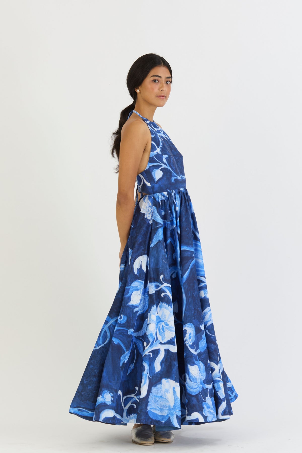Bilberry Halter Neck Dress