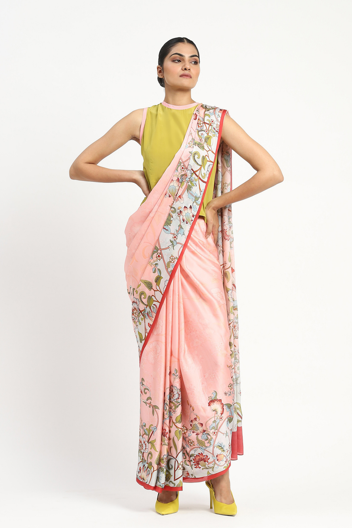 Sweet Ester Embellished Saree