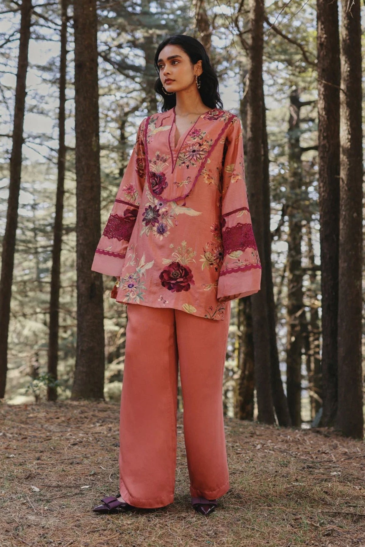 Rose Garden Kurta Set