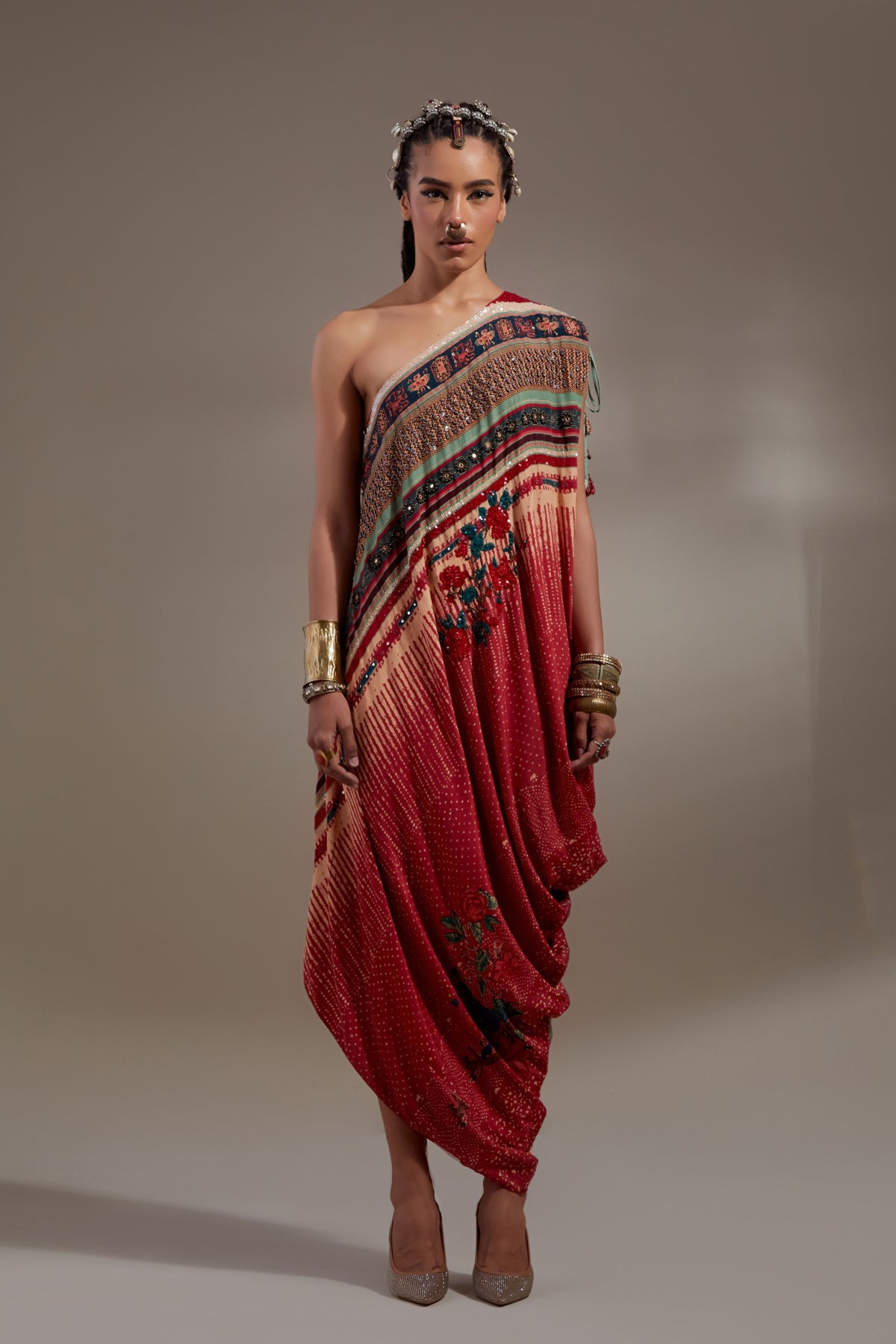 Rasa One Shoulder Dress
