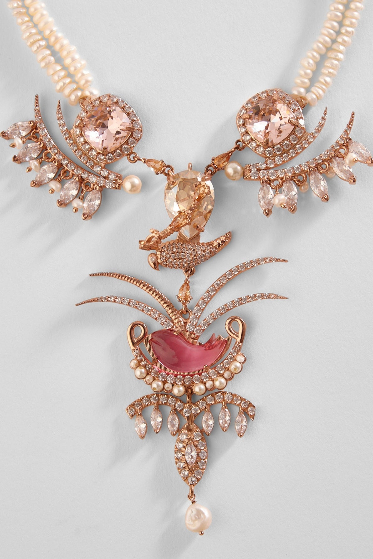 Le Sunset Palm Necklace