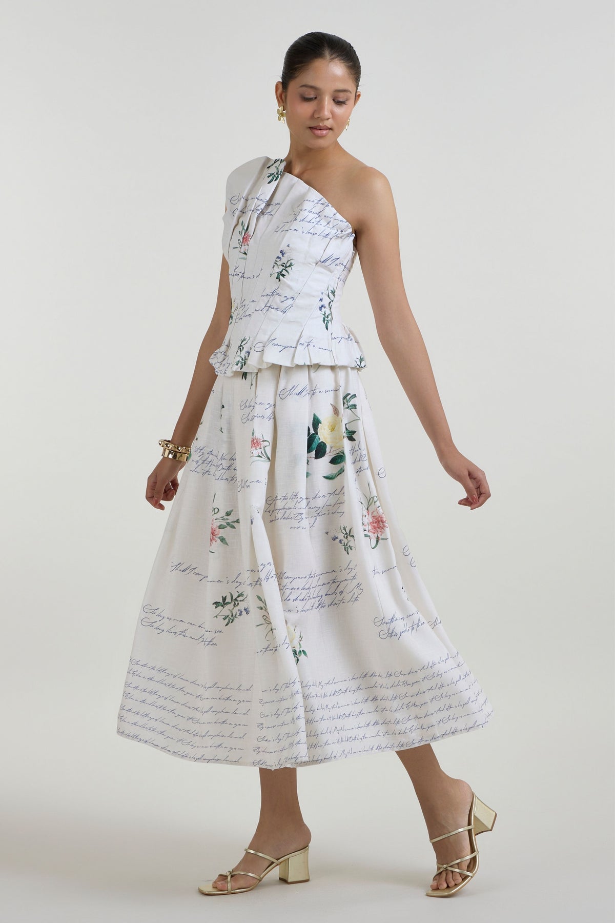 Poetry Skirt Set