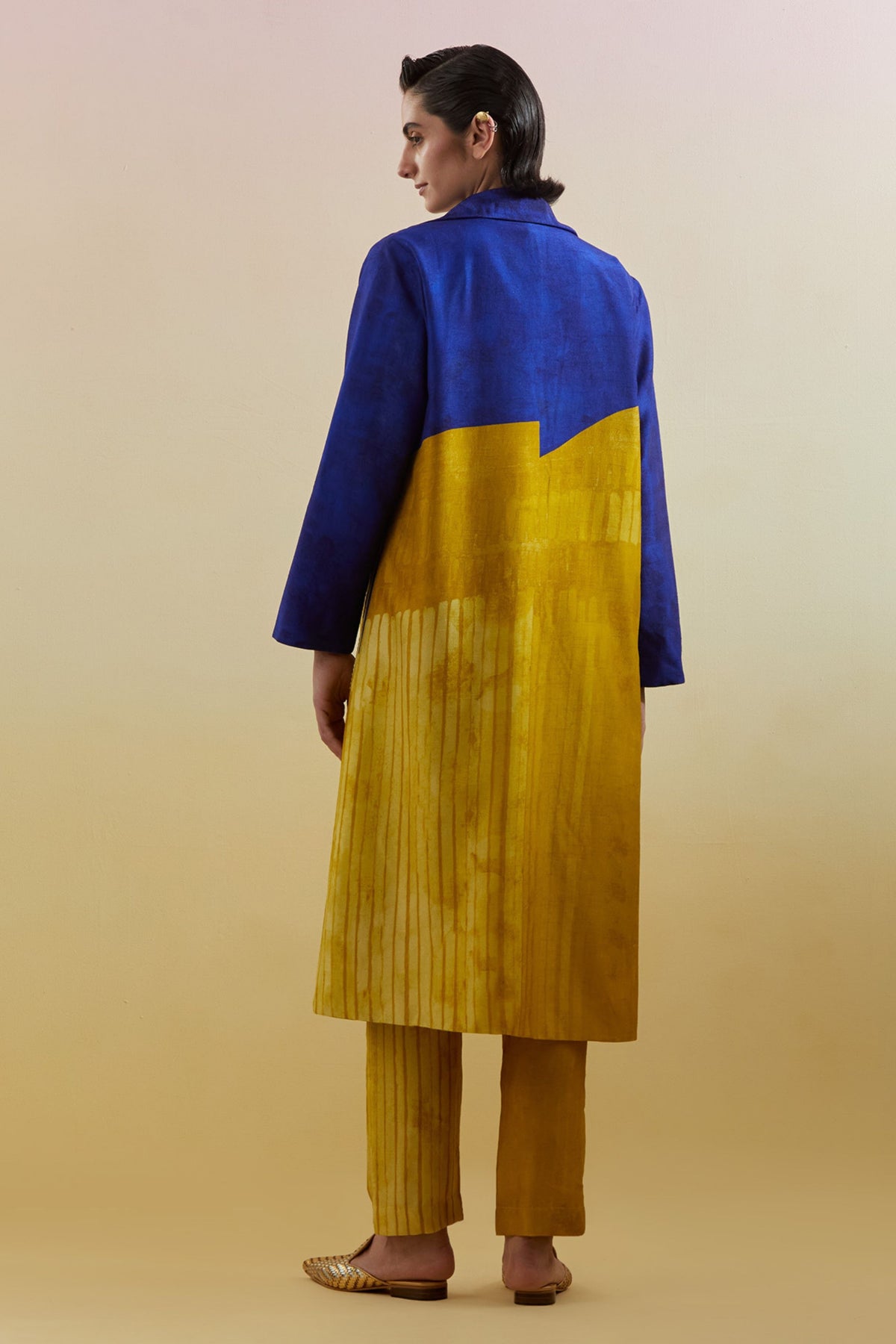 Omen Azure & Amber Jacket Set