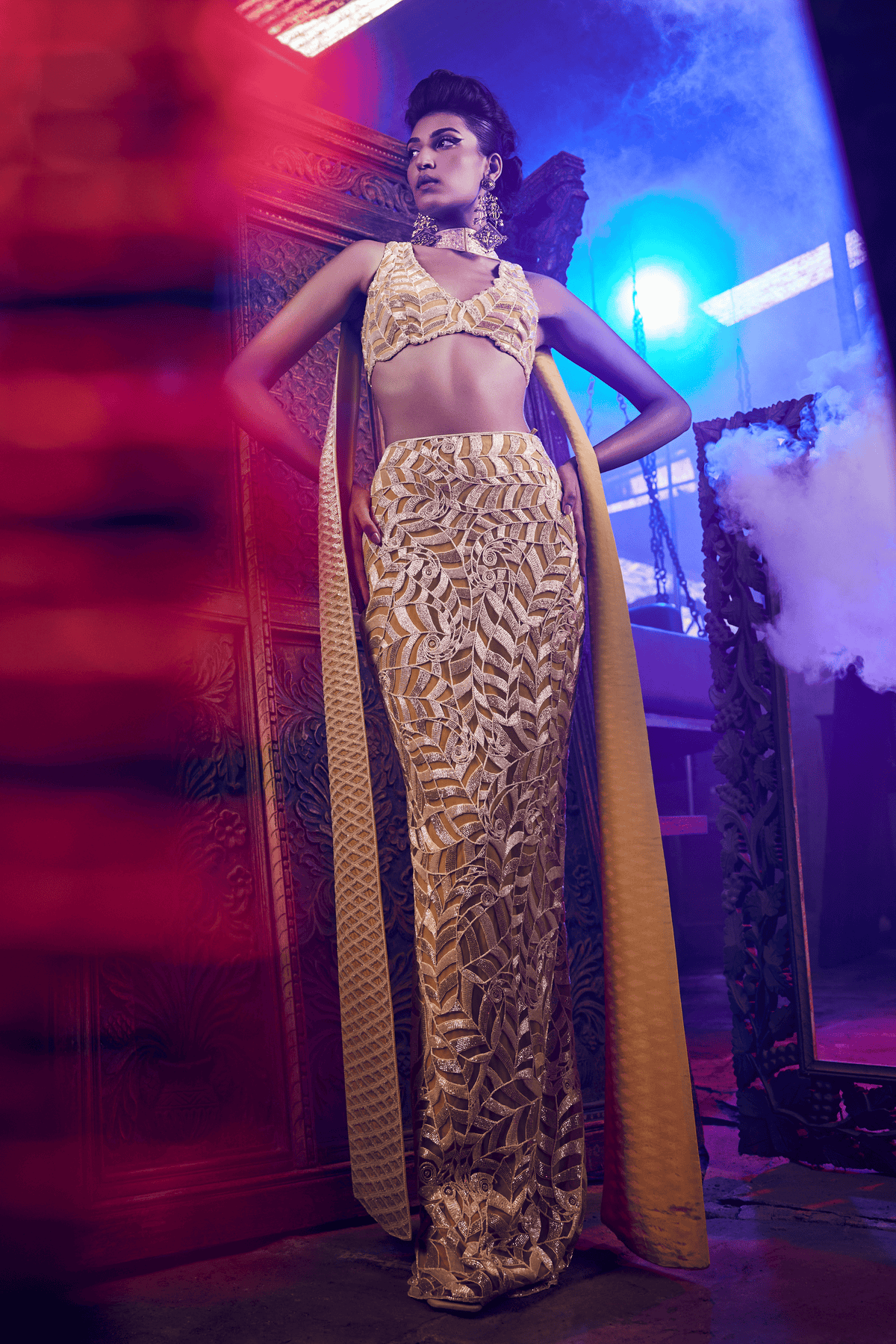 Vita Lehenga Set