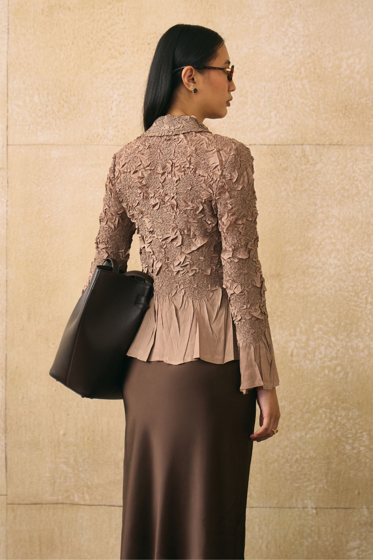 Brown Elsara Top
