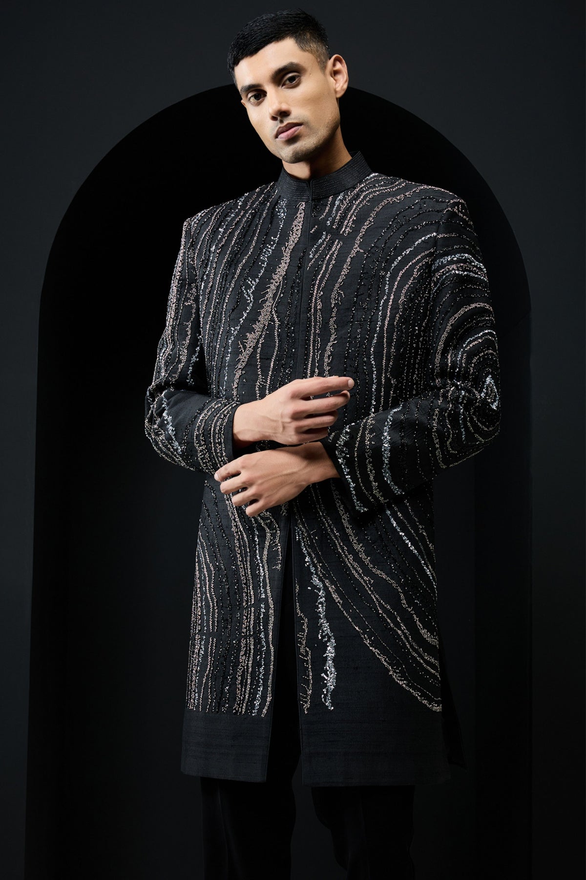 Indo Western Embroidered Set