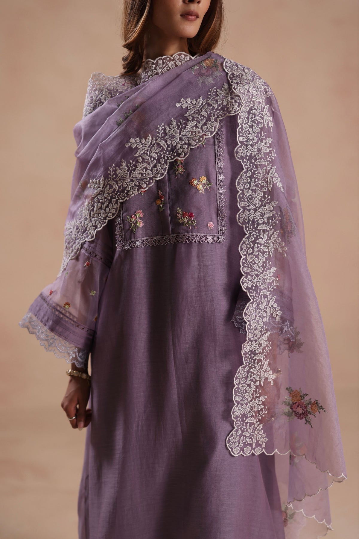 Siara Purple Kurta Set