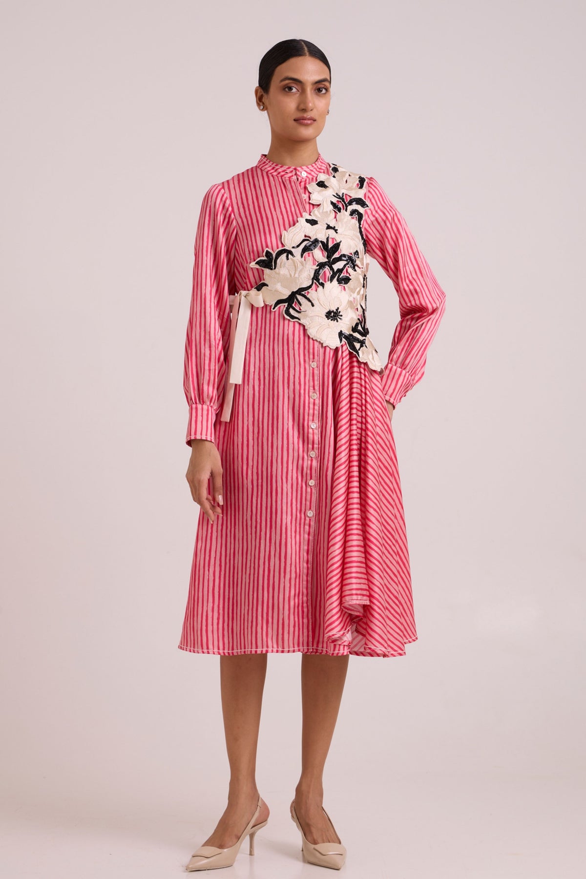 Comet Crossbody Shirt Dress