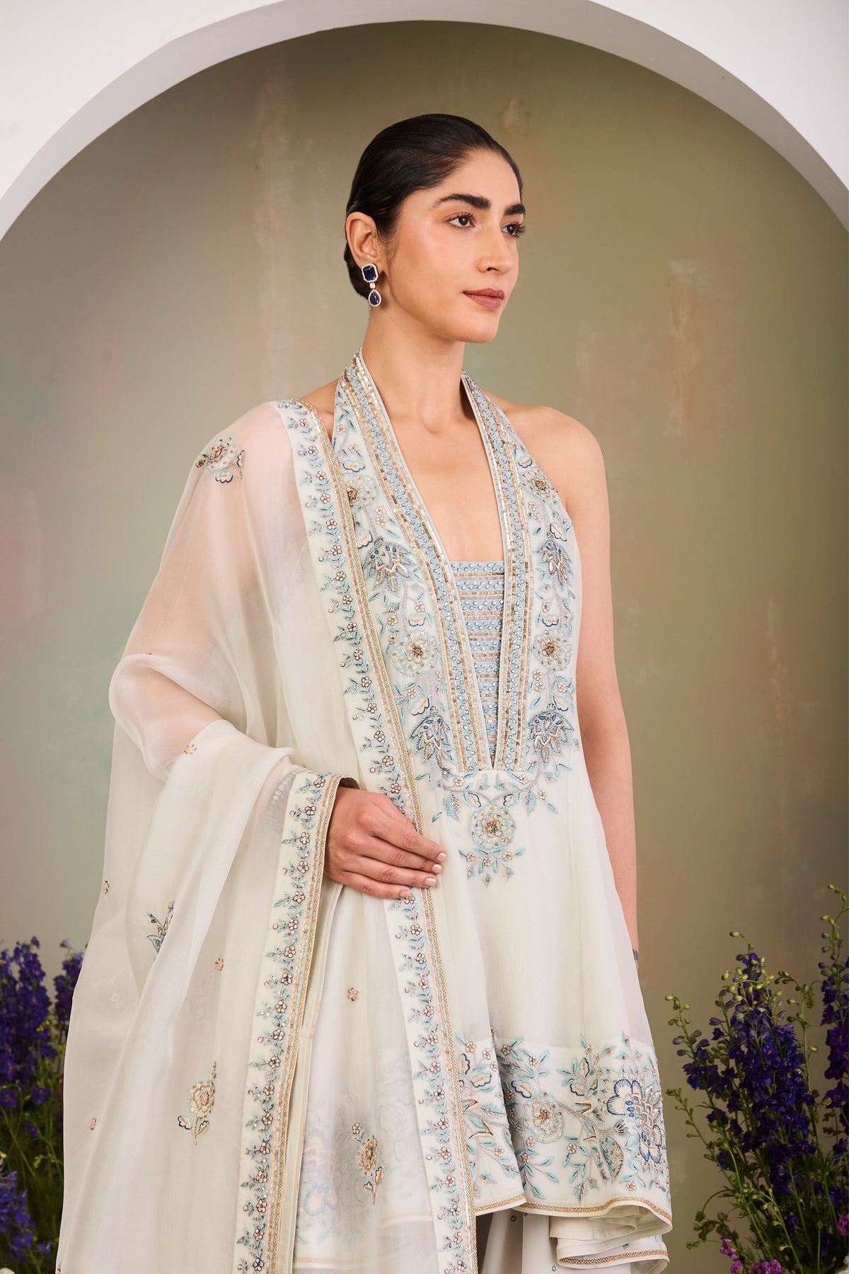 Ivy Short Anarkali Set