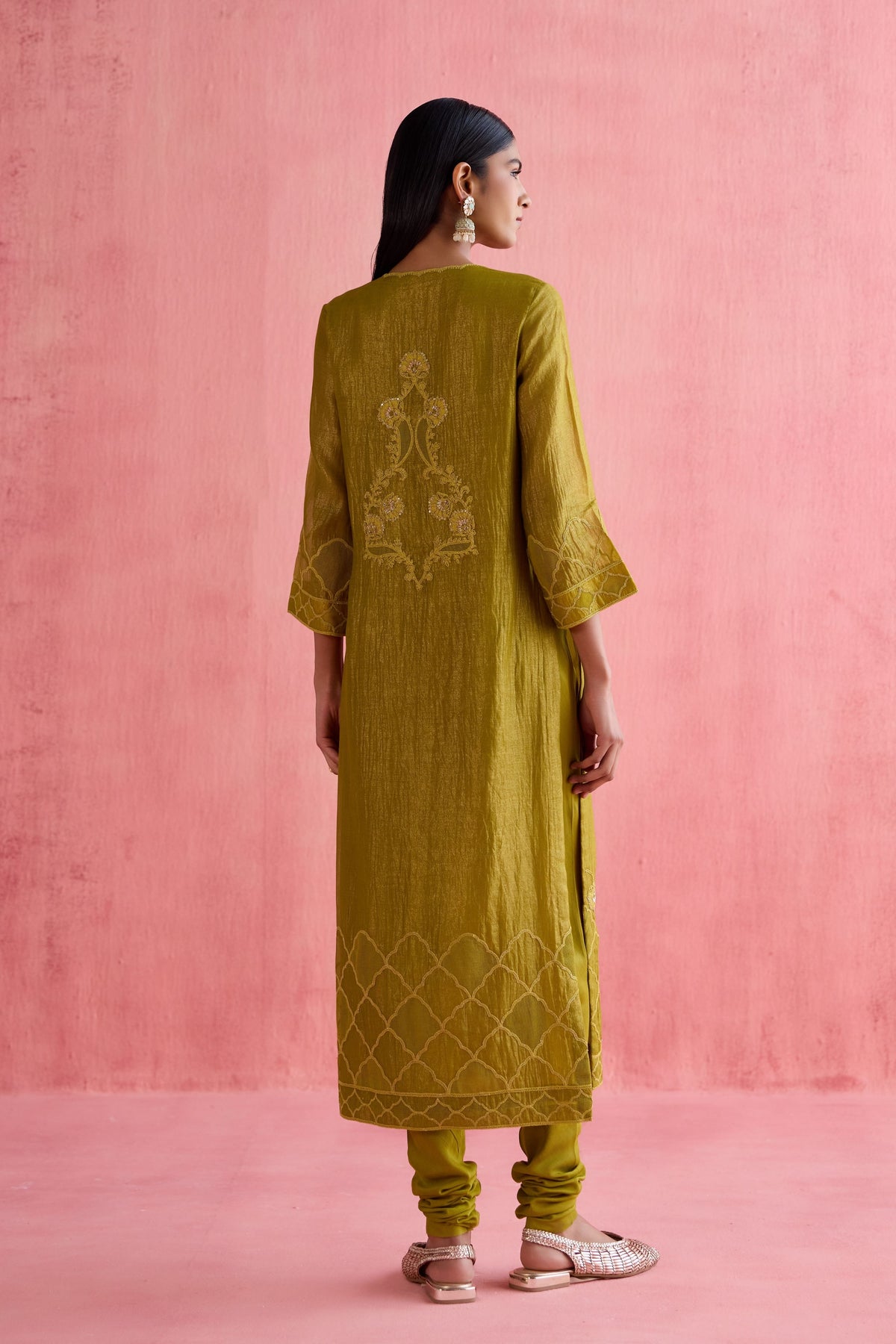 Khwaab Green Kurta Set