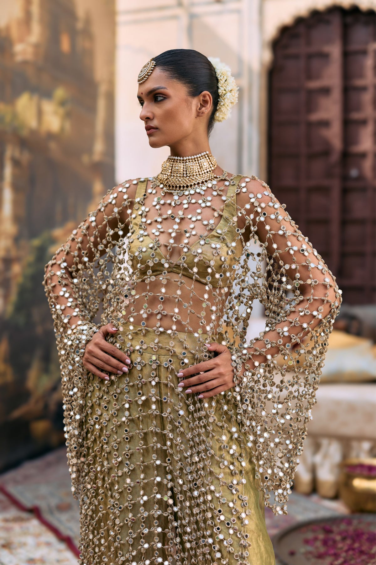 Chhavi Jaal Kurta Set