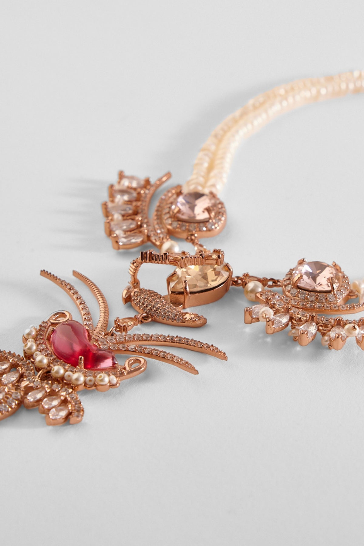 Le Sunset Palm Necklace