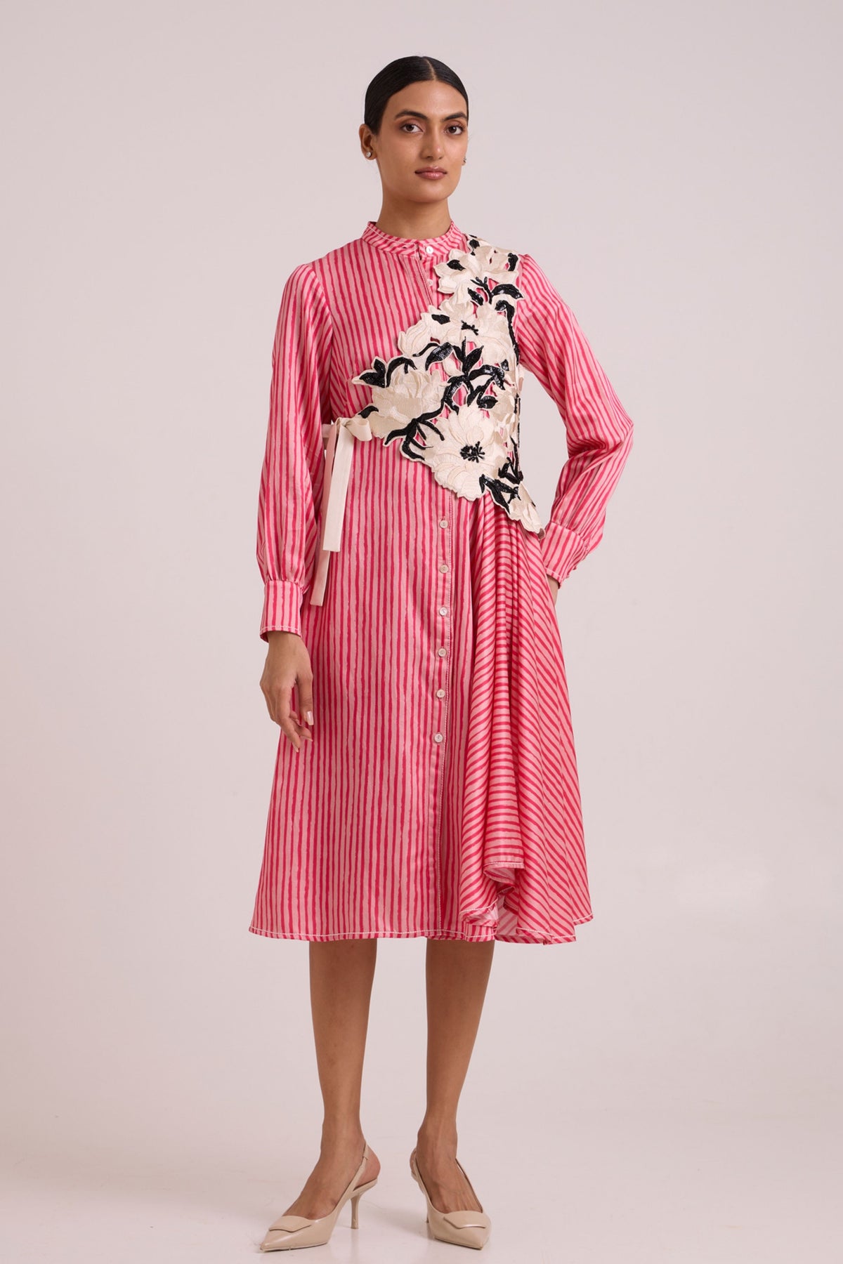 Comet Crossbody Shirt Dress