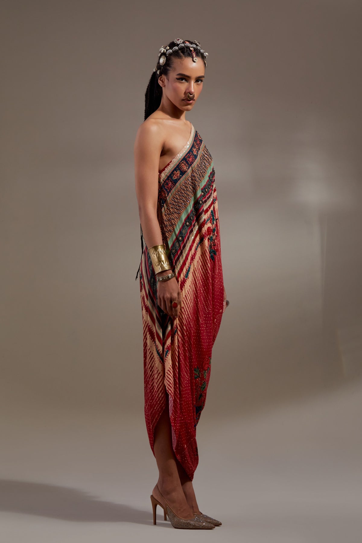 Rasa One Shoulder Dress