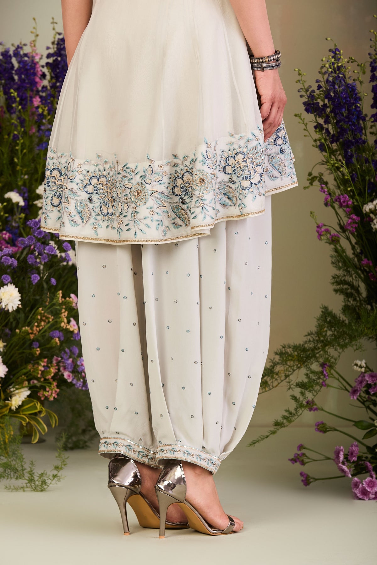 Ivy Short Anarkali Set